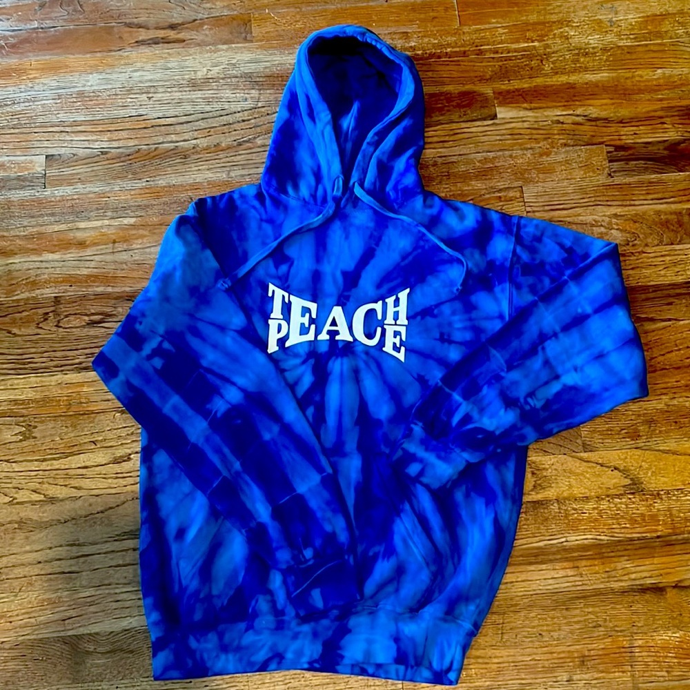 NWOT, Custom Tie Dye Hoodie